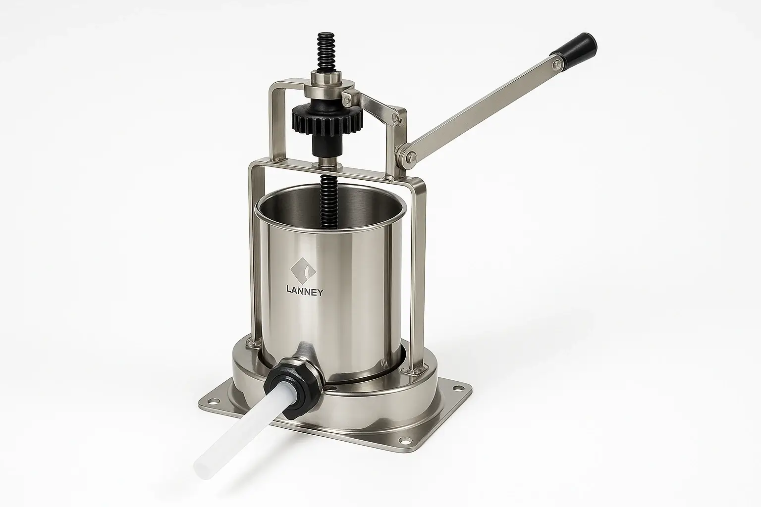 commercial sausage filler 6 8l capacity stainless steel