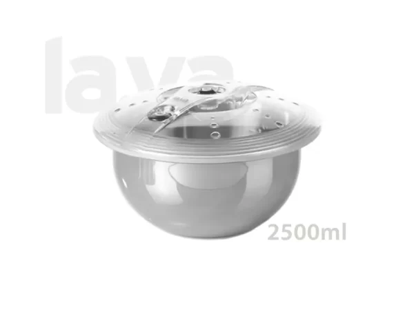 LAVA 2500ml ES-Line Stainless Steel Vacuum Container - High-Capacity Professional Storage Solution