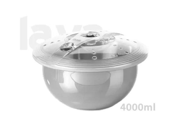 LAVA 4000ml ES-Line Stainless Steel Vacuum Container - Maximum Capacity Industrial Storage Solution