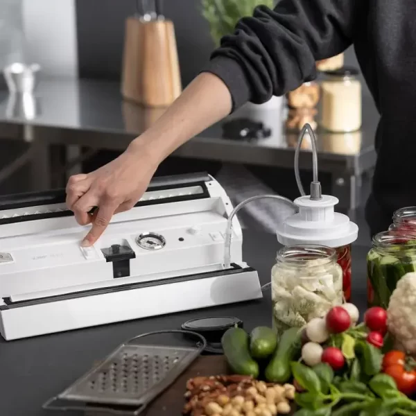 LAVA V.300 Premium White Aesthetic Vacuum Sealer for Home and Small Businesses - Image 4