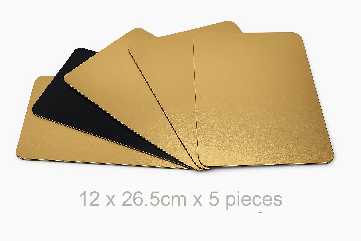 premium gold black salmon boards 12x265cm pack of 5