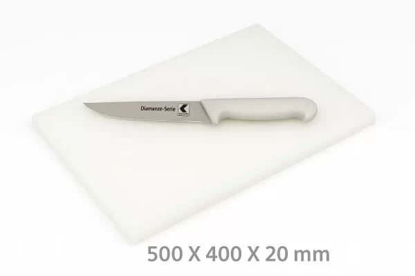 professional cutting board 500x400x20mm food safe hdpe