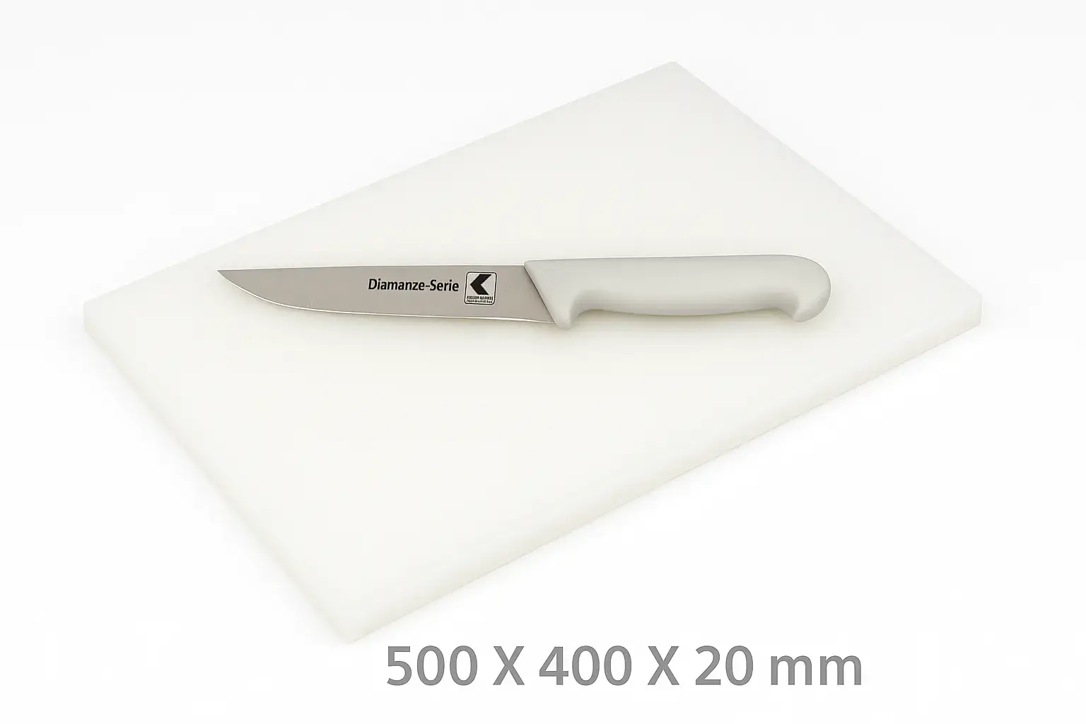 professional cutting board 500x400x20mm food safe hdpe