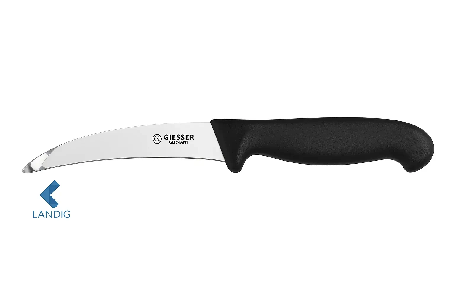 professional giesser gutting knife premium 16cm chrome molybdenum steel