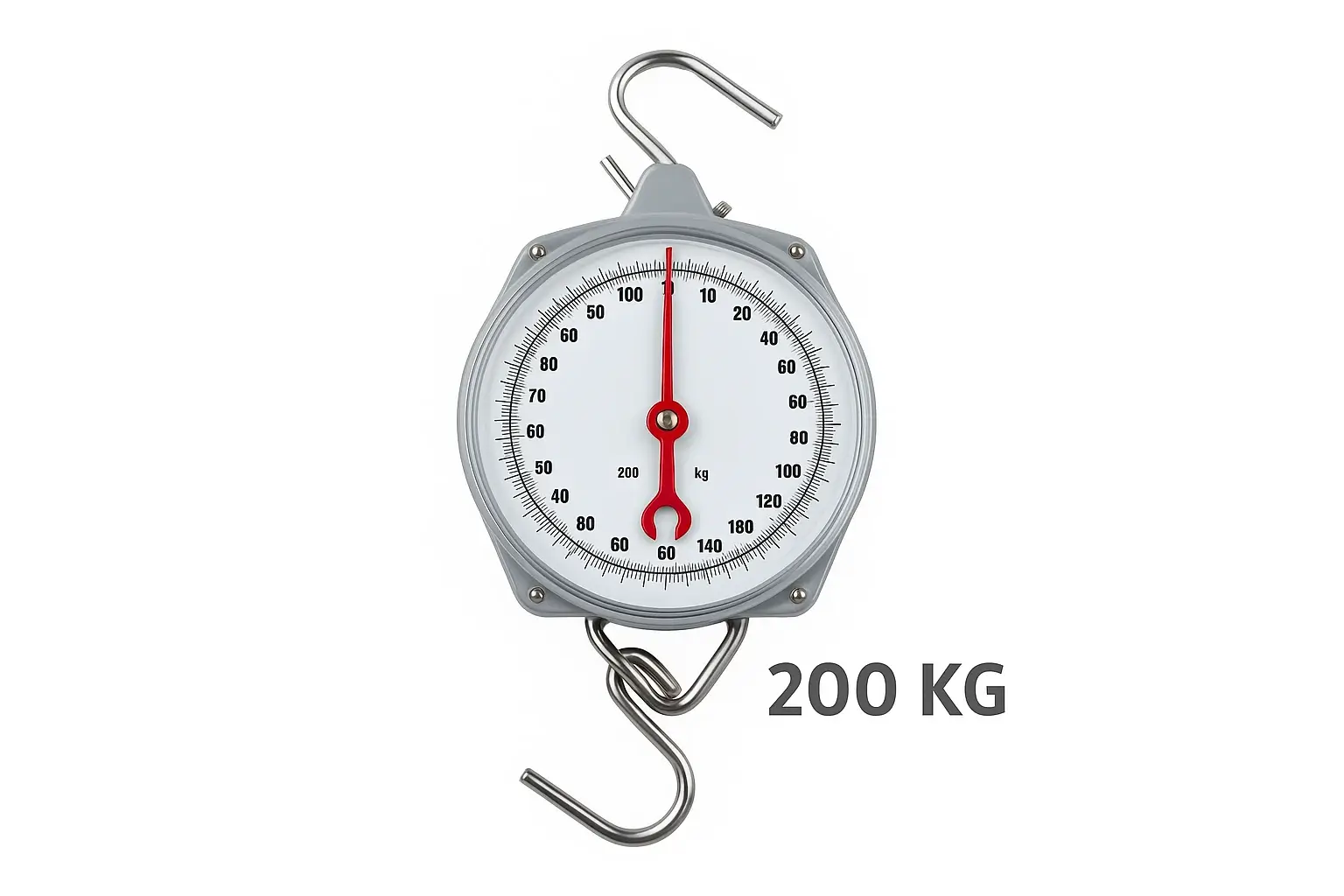 professional hanging scale 200kg capacity heavy duty