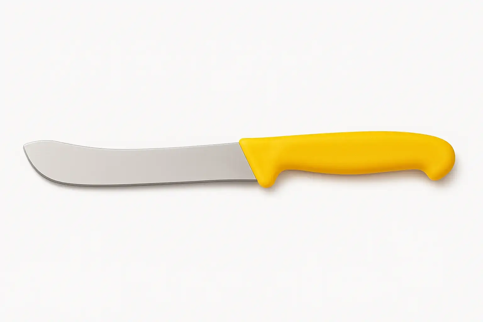 professional skinner knife yellow handle 16cm premium blade